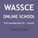 full membership one month wassce online school