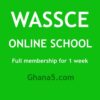 full membership one week wassce online school