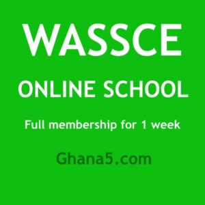 full membership one week wassce online school